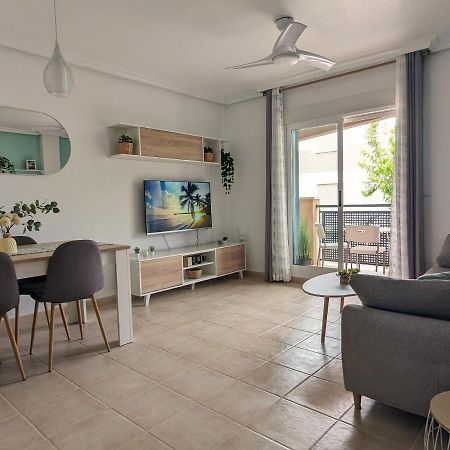 Apartamento Las Palmeras - Con Terraza, Barbacoa, Aire Acondicionado Y A 250M De La Playa! Los Alcázares Exteriér fotografie